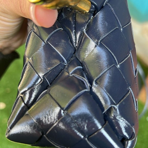 Bottega Veneta Mini Loop Intrecciato Space Grey - Picture 16 of 17